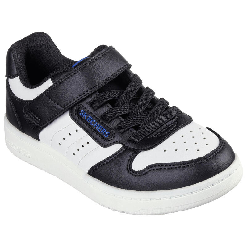 SKECHERS Kinderen QUICK STREET Sneakers Zwart / Wit / Zwart / Wit / Blauw