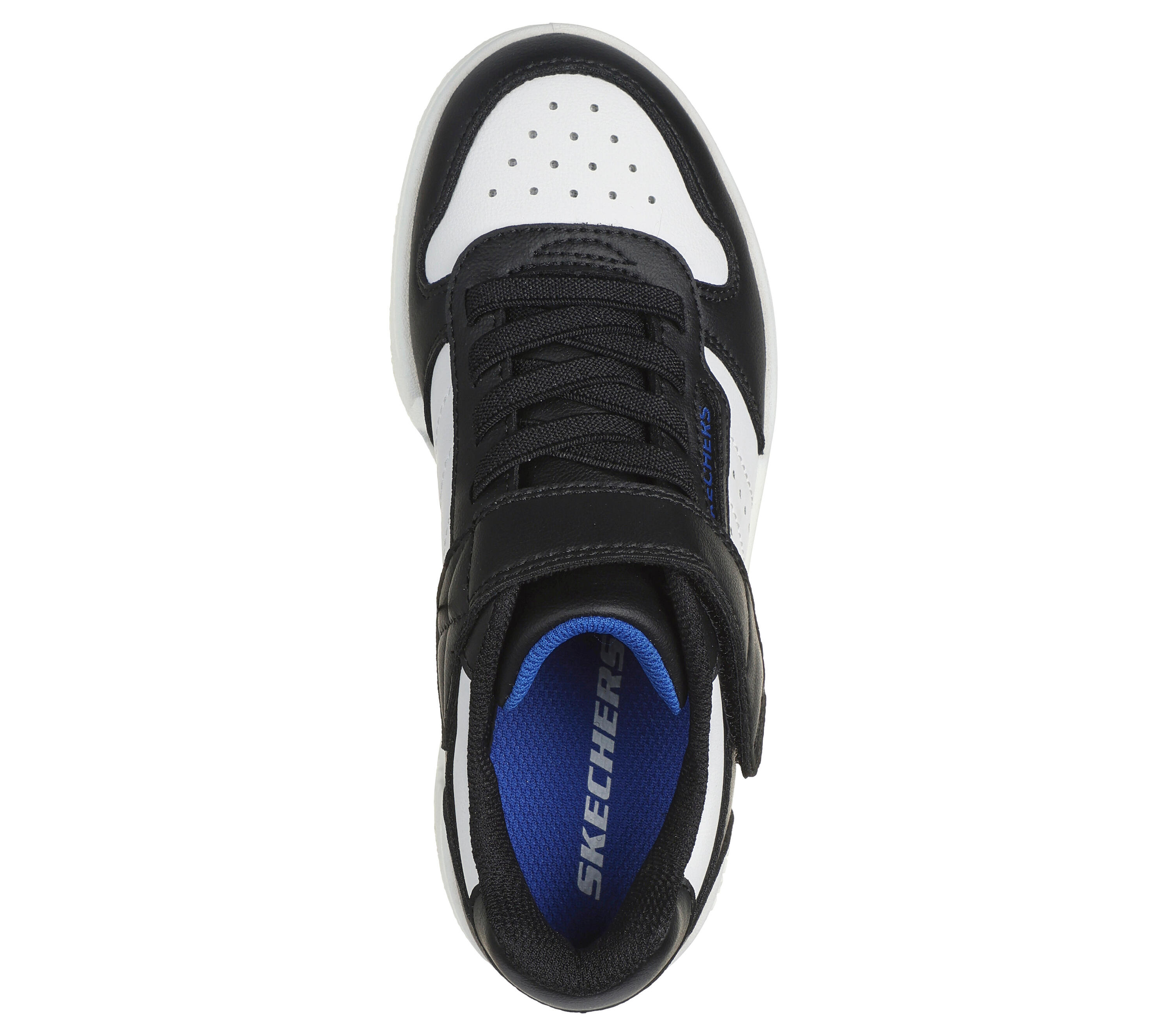 Kinder QUICK STREET Sneakers Schwarz / Weiß / Blau 2/5