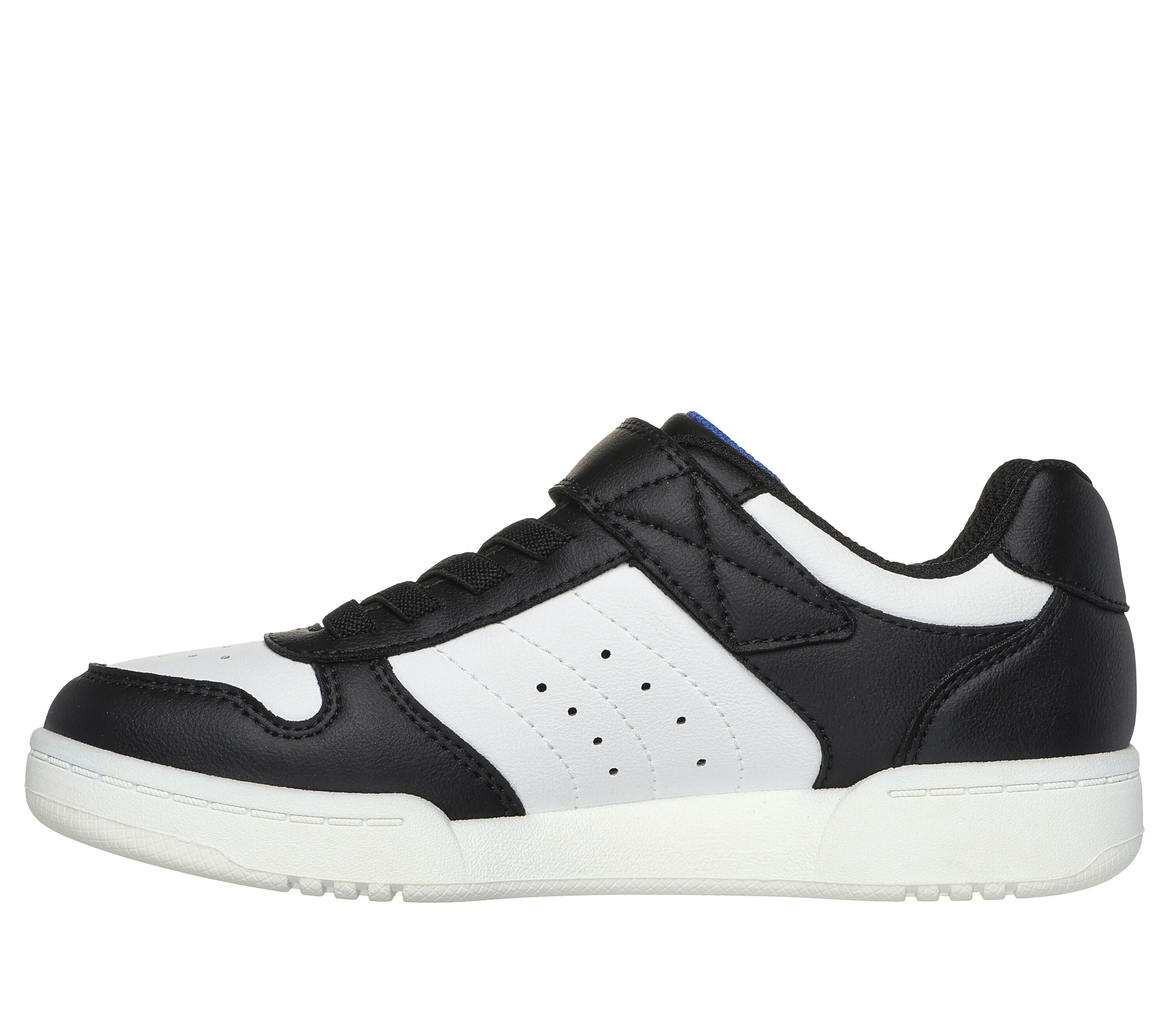 Kinder QUICK STREET Sneakers Schwarz / Weiß / Blau 4/5