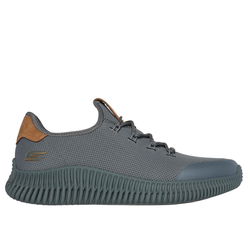 SKECHERS Homme BOBS GEO CITY DAPPER À enfiler Gris