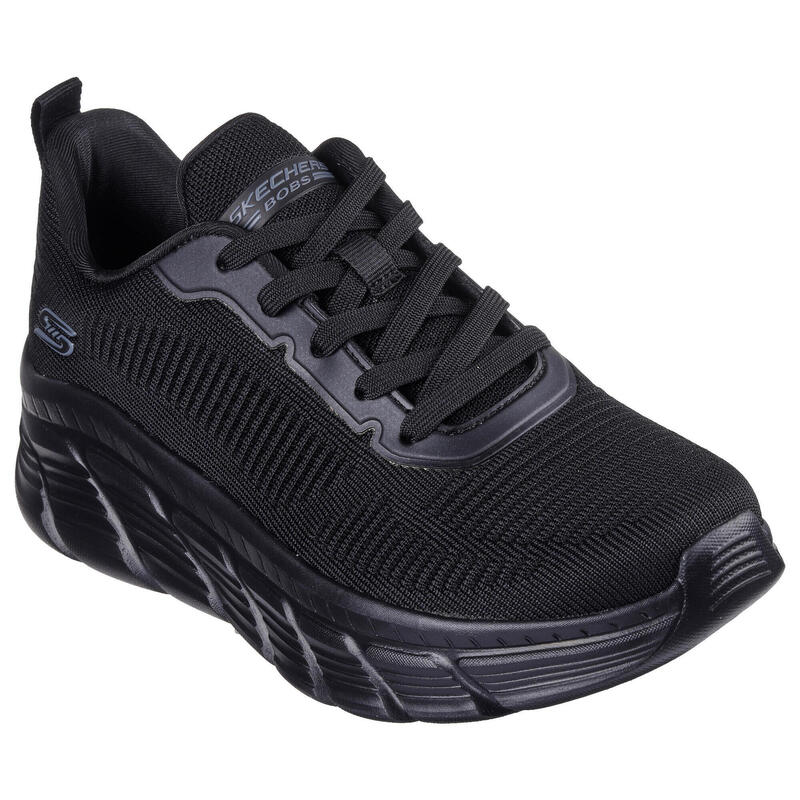 SKECHERS Femme BOBS B FLEX HI FLYING HI Sneakers Noir