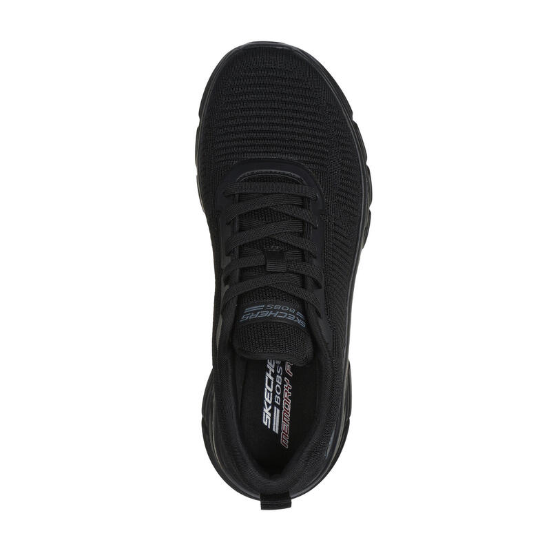 SKECHERS Donna BOBS B FLEX HI FLYING HI Sneakers Nero