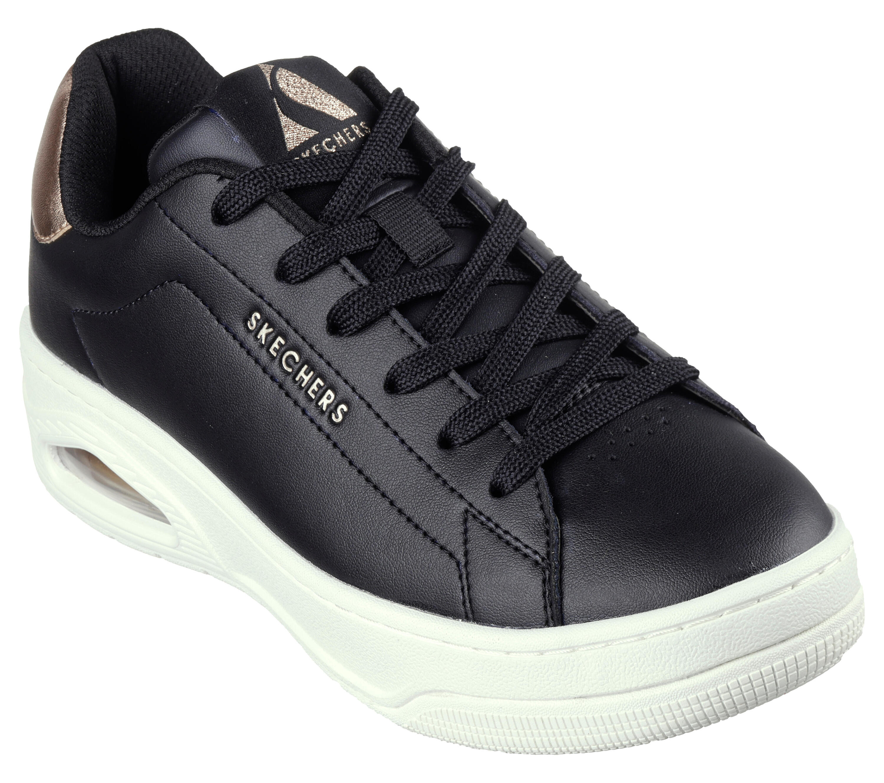 SKECHERS Sapatilhas Mulher Skechers Uno Court Preto