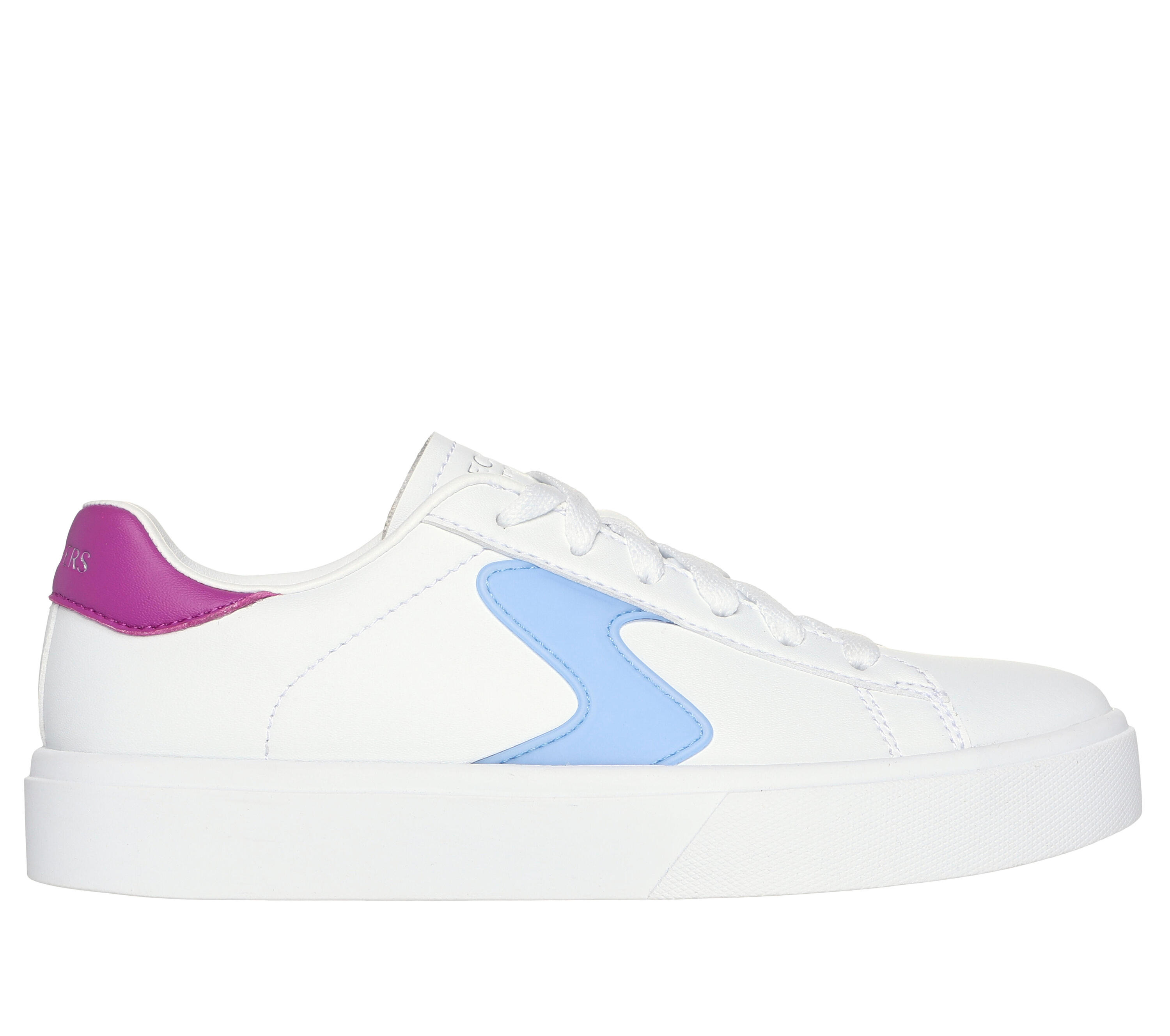 SKECHERS Enfants EDEN LX Sneakers Beige / Blanc / Pourpre 5/5