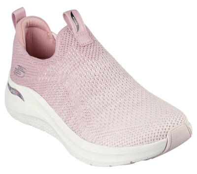 Skechers dames arch fit 2.0 opschuiven mauve