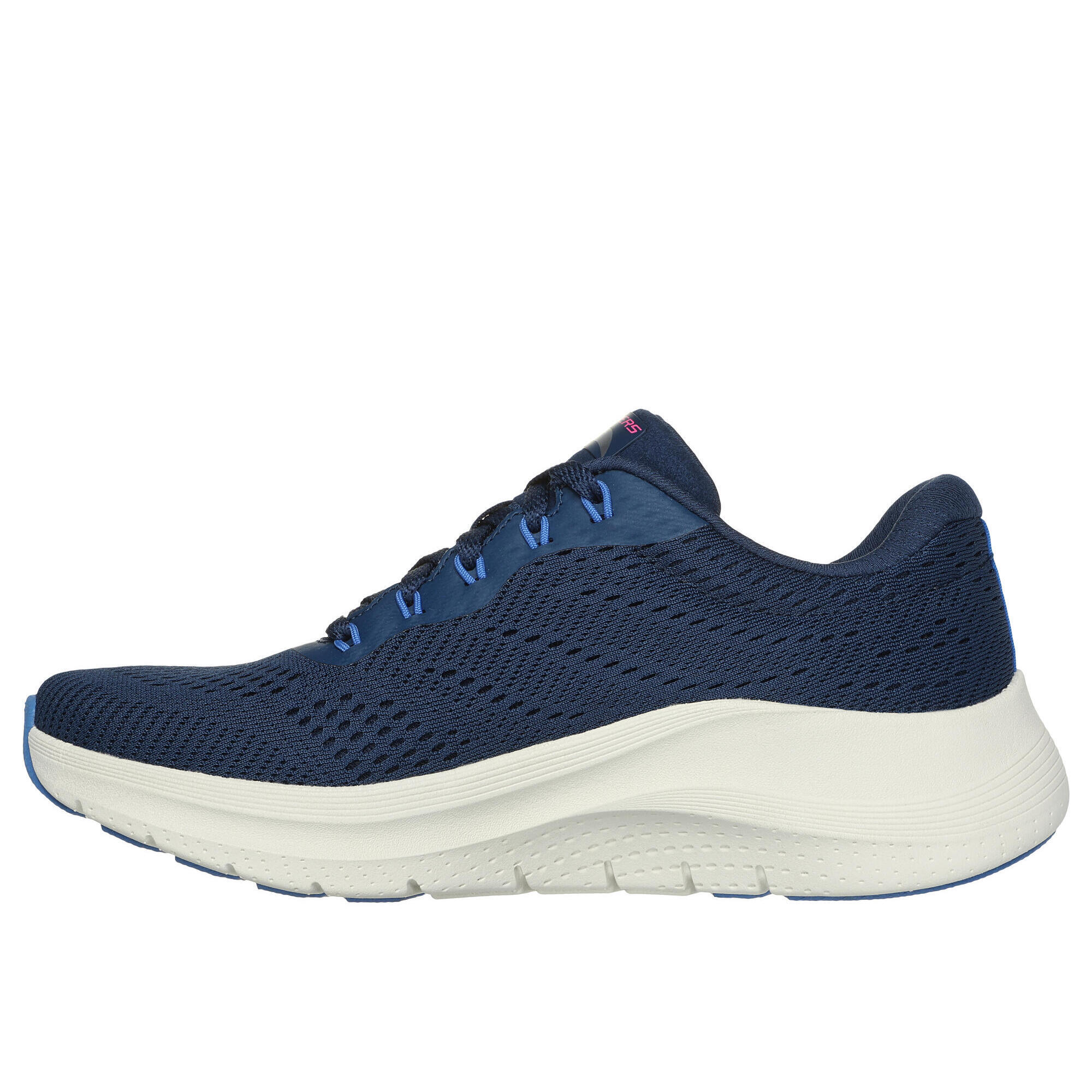 SKECHERS Sneakers donna ARCH FIT 2.0 BIG LEAGUE Grigio Blu Navy