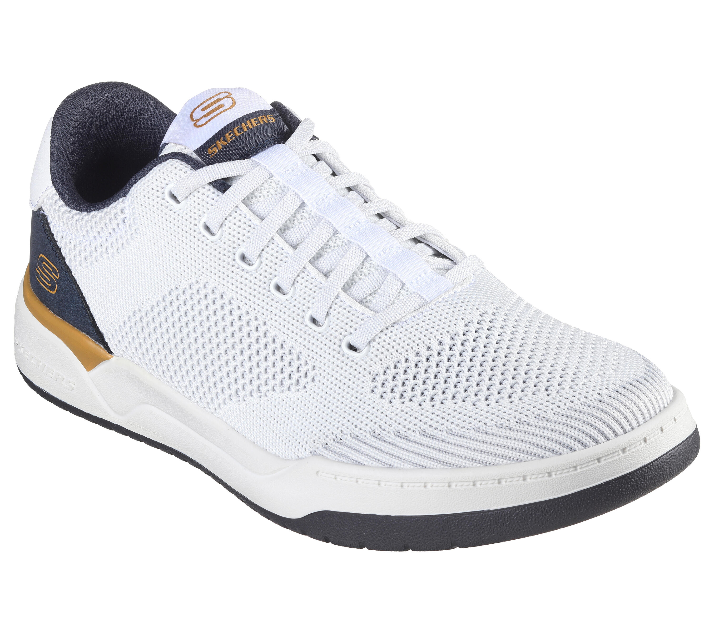 SKECHERS Herren CORLISS DORSET Sneakers Weiß