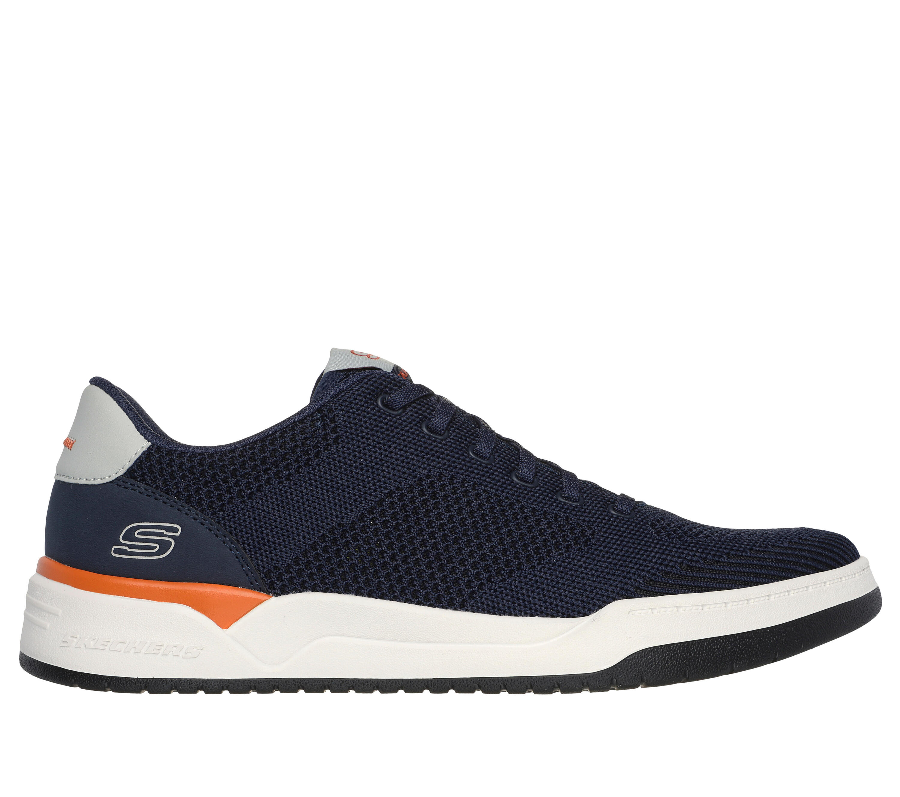 SKECHERS Uomo CORLISS DORSET Sneakers Blu Blu marino 5/5