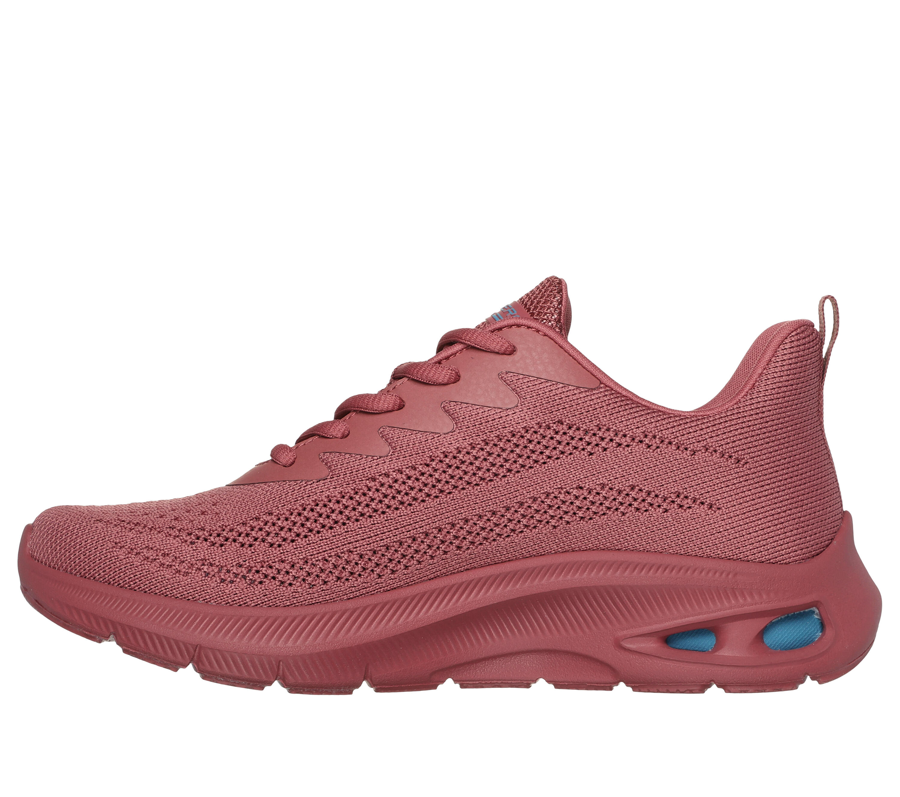 SKECHERS Femme BOBS UNITY SLEEK WAVES Sneakers Rose foncé 4/6