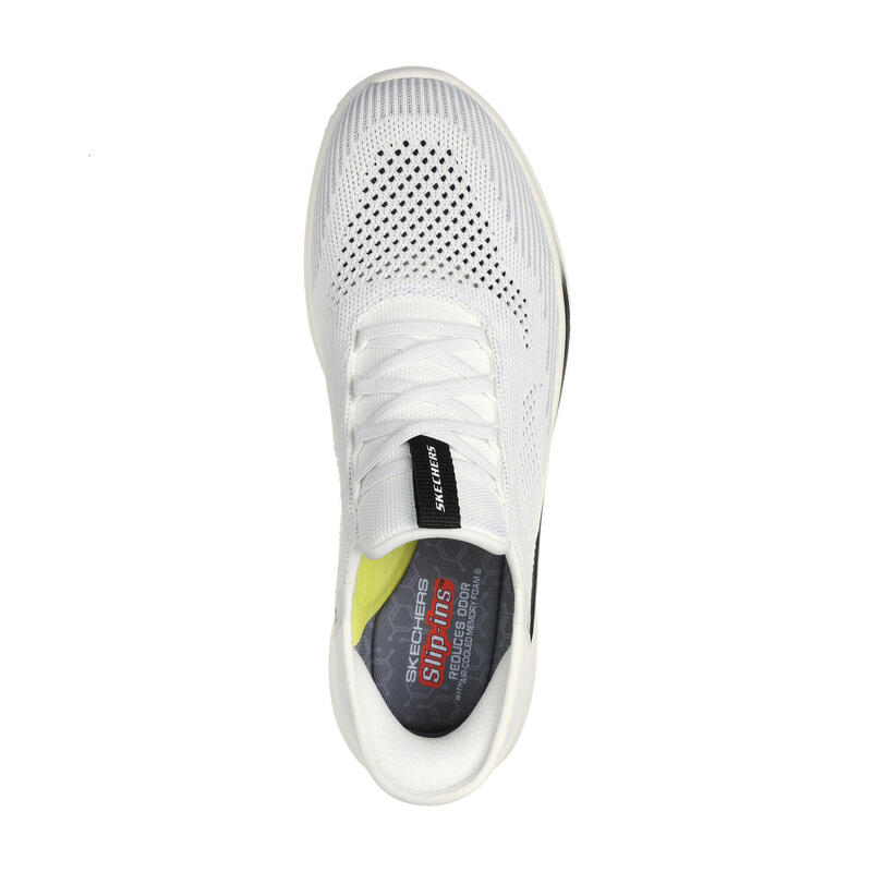SKECHERS Homme SLADE QUINTO À enfiler Blanc