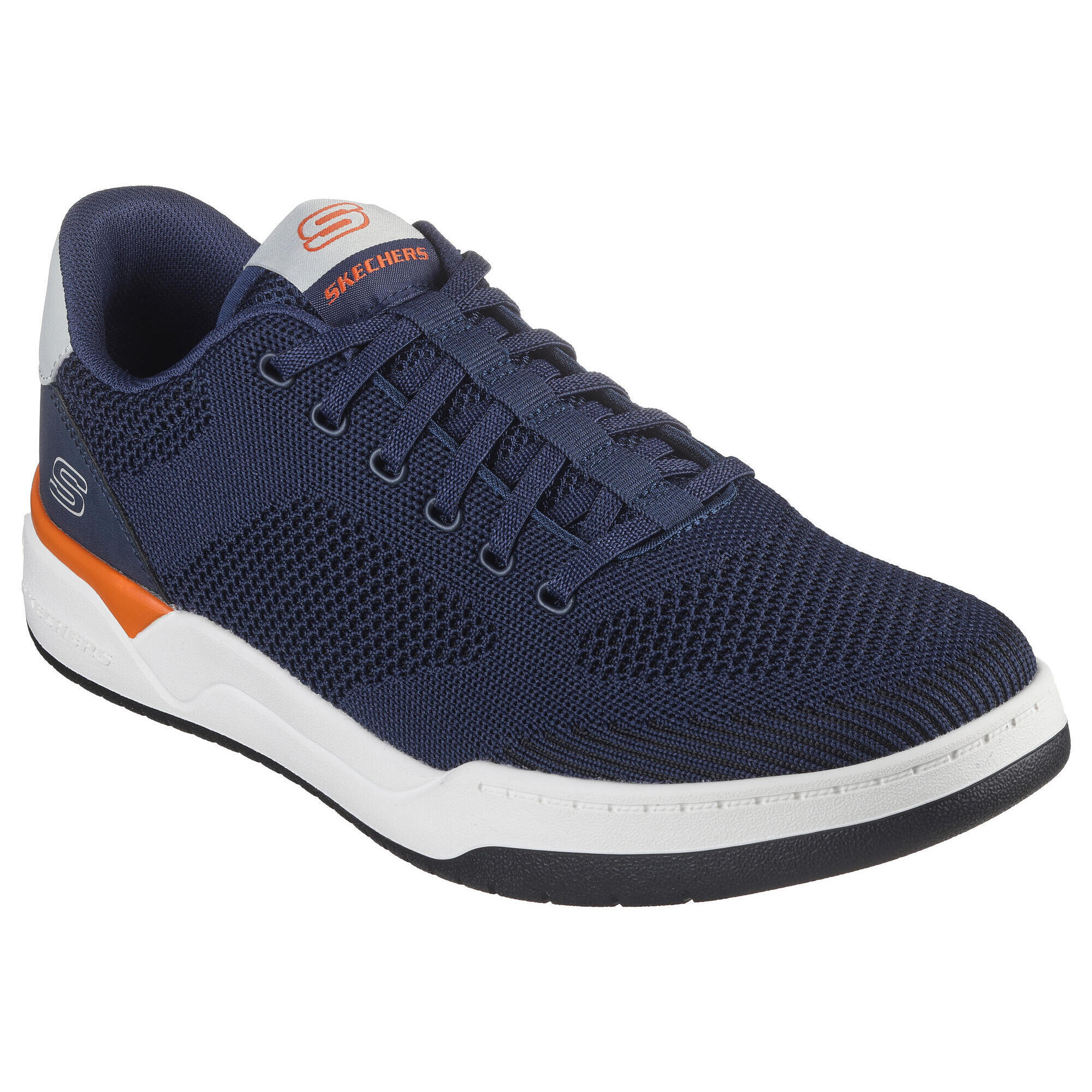 Skechers - Skechers Homme Corliss Dorset Sneakers Bleu Bleu Marine - Baskets - Bleu - 41,5 - Decathlon