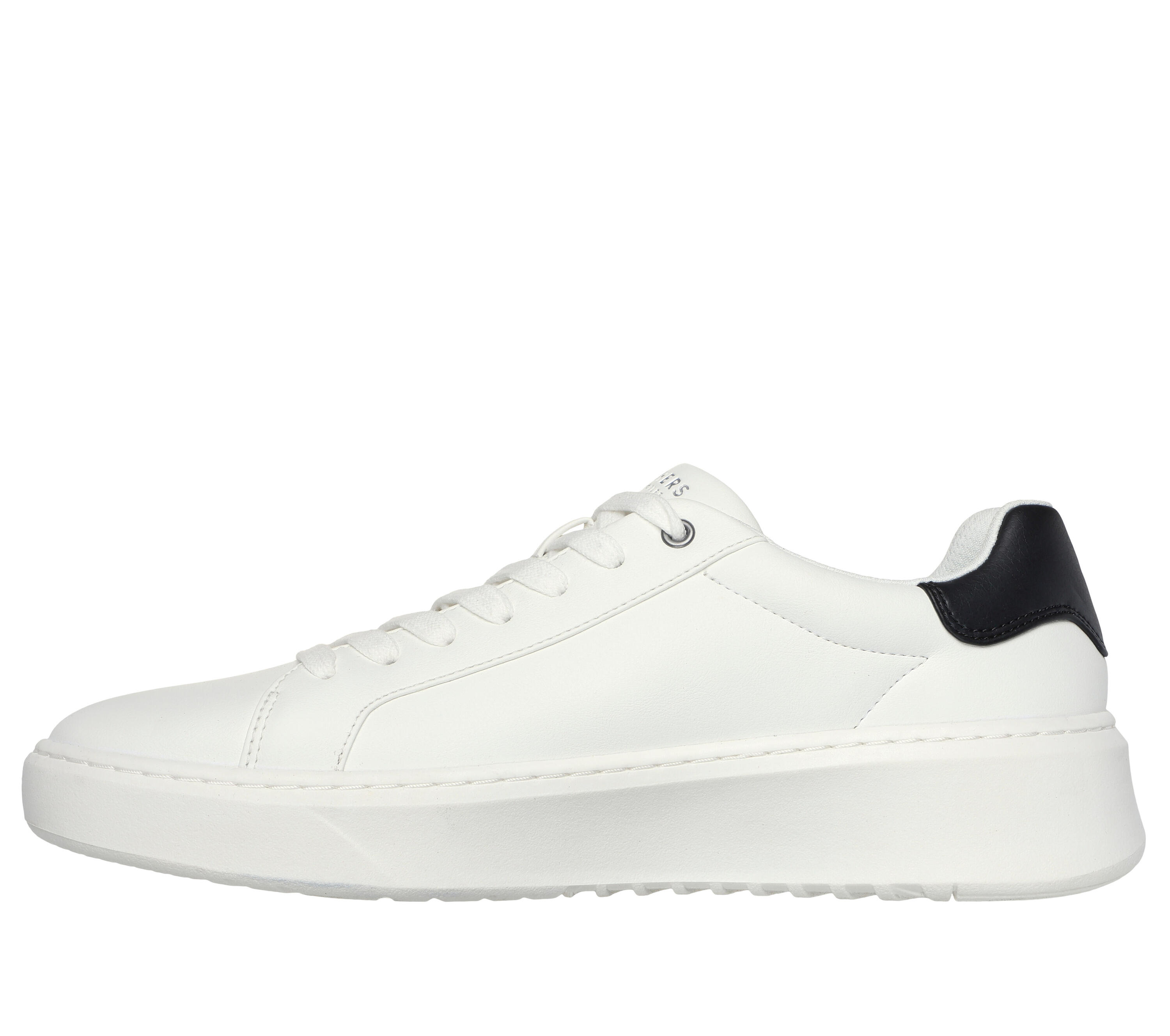 SKECHERS Homme COURT BREAK SUIT SNEAKER Sneakers Blanc 4/5