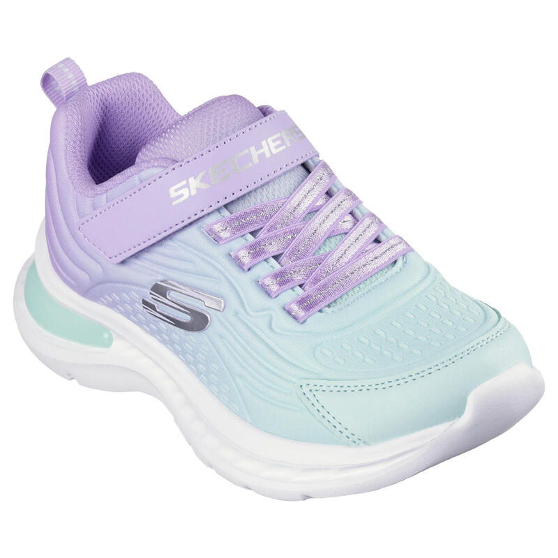 Kinder JUMPSTERS-TECH Sneakers Lavendel / Türkis