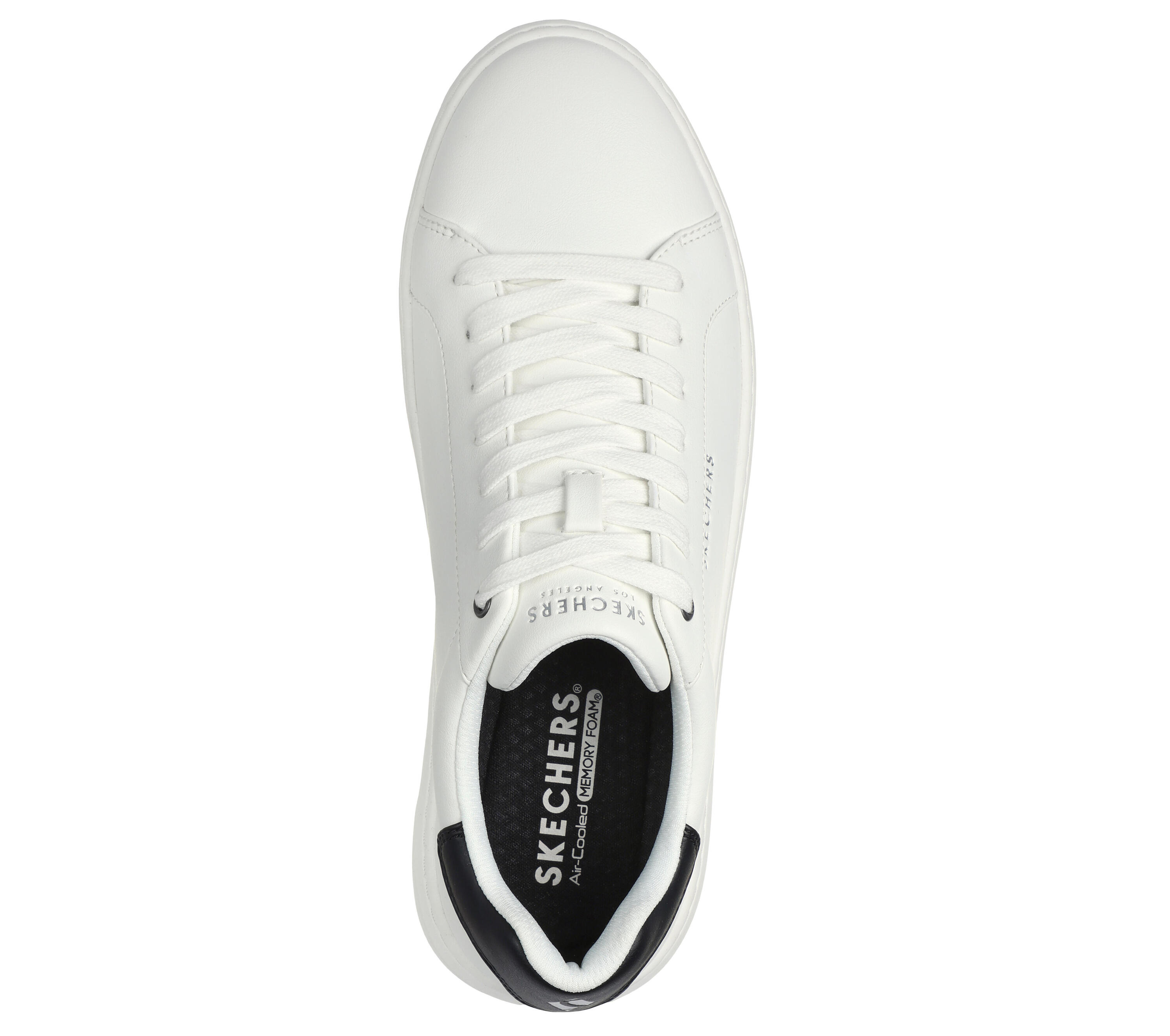 SKECHERS Homme COURT BREAK SUIT SNEAKER Sneakers Blanc 2/5