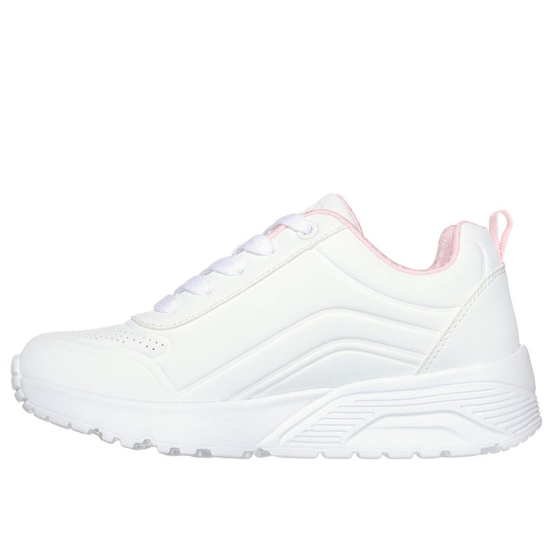 SKECHERS Bambini UNO LITE EASY ZIP Sneakers Rosato Bianco