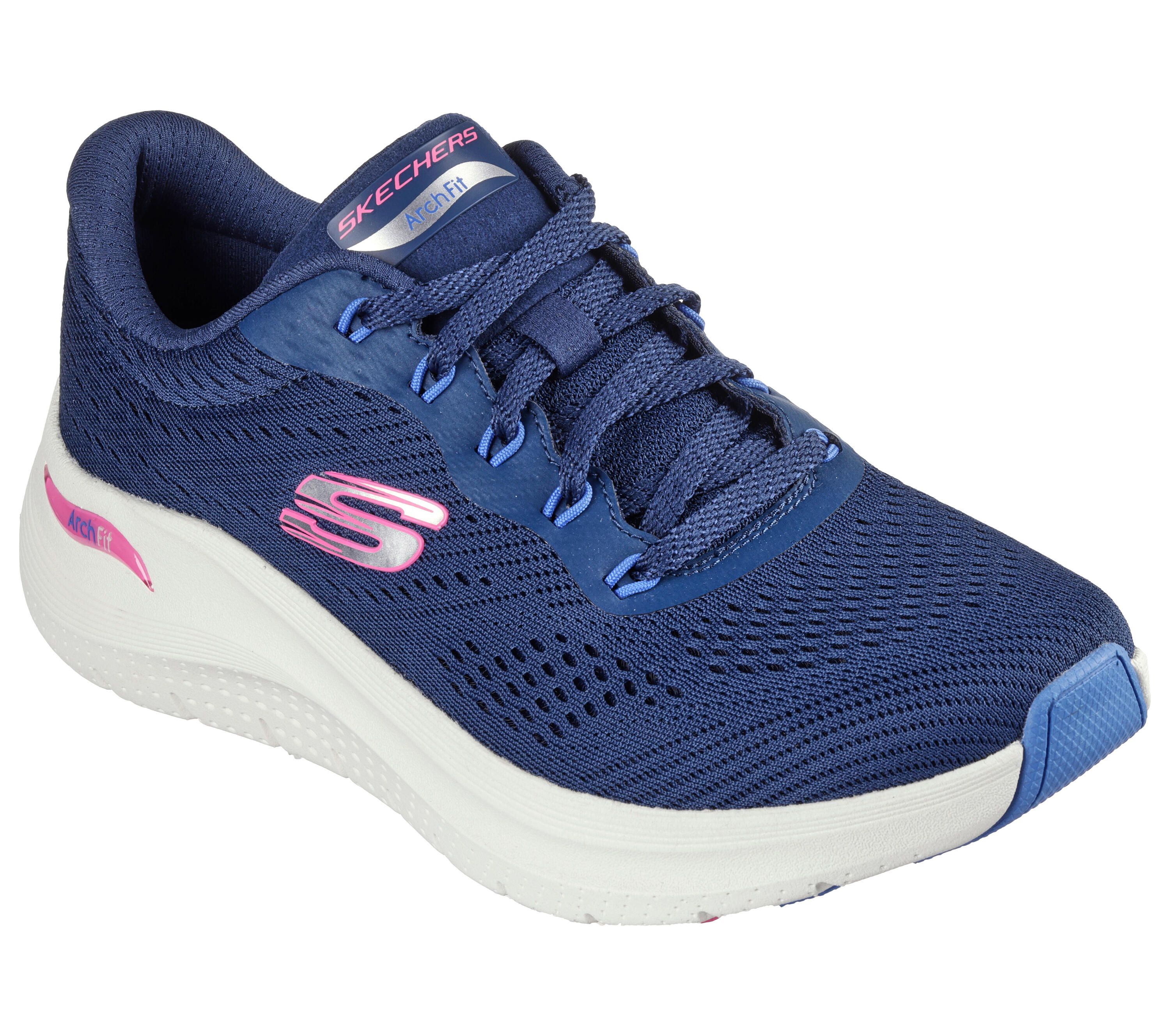 SKECHERS SKECHERS Dames ARCH FIT 2.0 BIG LEAGUE Sneakers Marineblauw / Pink / Blauw