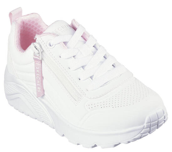 Zapatillas Skechers Uno Lite - Easy Zip, Blanco, Niños