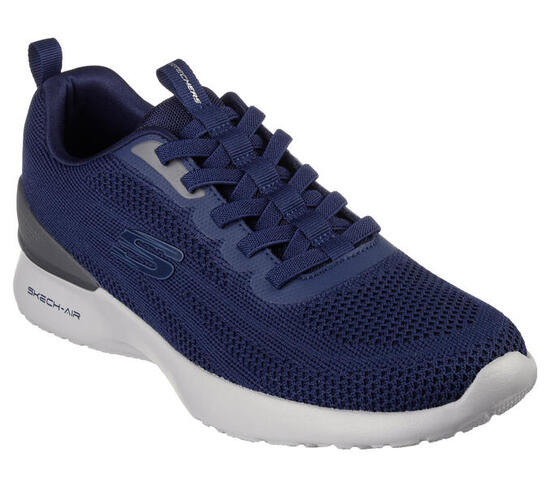 SKECHERS Homme SKECH-AIR DYNAMIGHT PATERNO Sneakers Bleu marine / Gris foncé