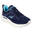 SKECHERS Dames GO RUN LITE Sportschoenen Grijs / Marineblauw / Helblau