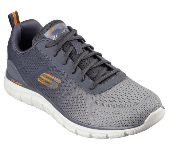 SKECHERS Uomo TRACK RIPKENT Sneakers Grigio chiaro