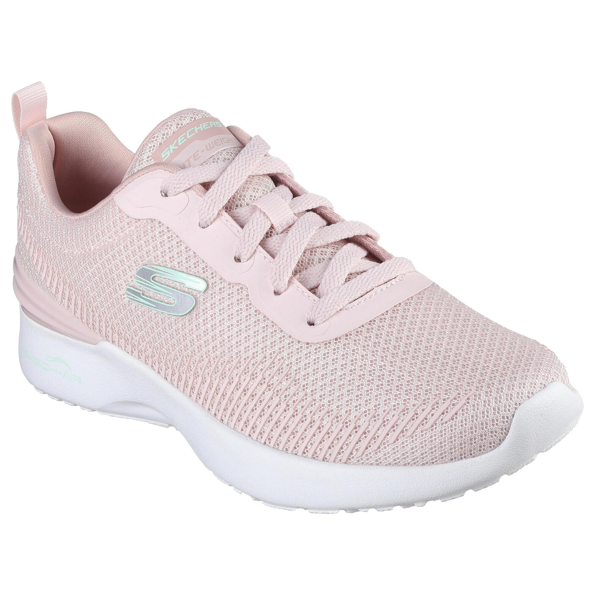 Skechers - Skechers Femme Skech-air Dynamight Splendid Path Sneakers Bleu Rose Clair - Baskets - Rose - 35 - Decathlon
