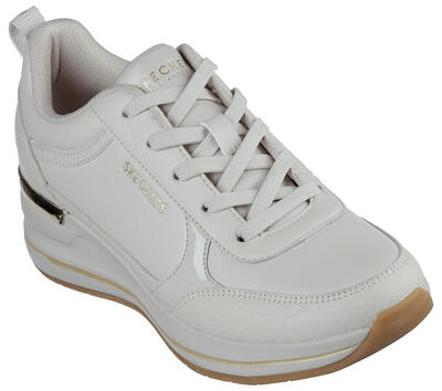 SKECHERS Donna BILLION 2 FINE SHINE Sneakers Bianco