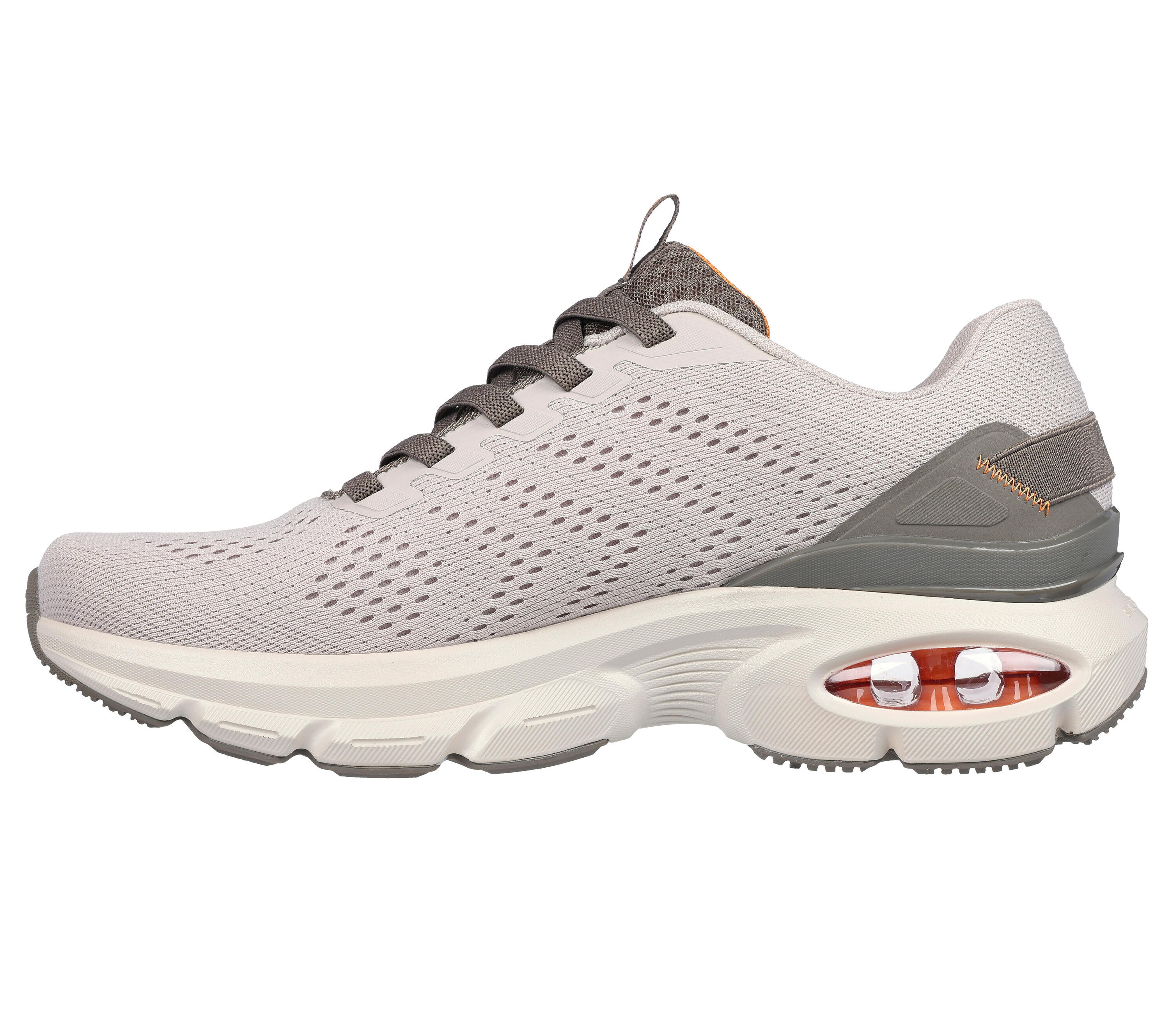 SKECHERS Heren SKECH-AIR VENTURA Sneakers Zwart / Taupe / Oranje 4/5