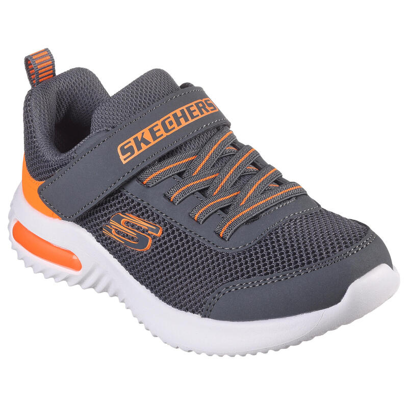 Kinder BOUNDER-TECH Sneakers Dunkelgrau / Orange