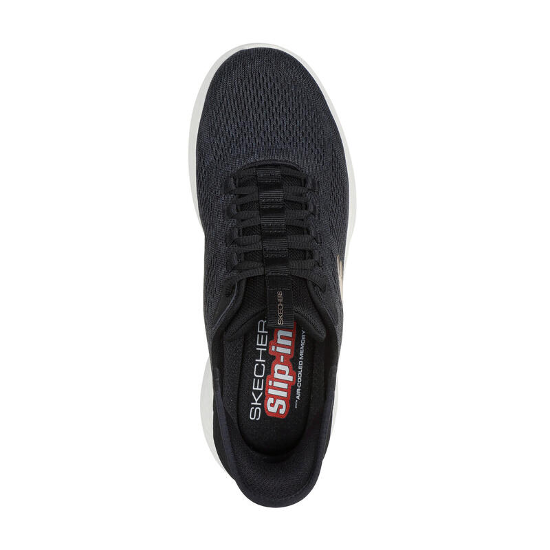 Pantofi universali 232466bkgy pentru întregul an negri bărbătești