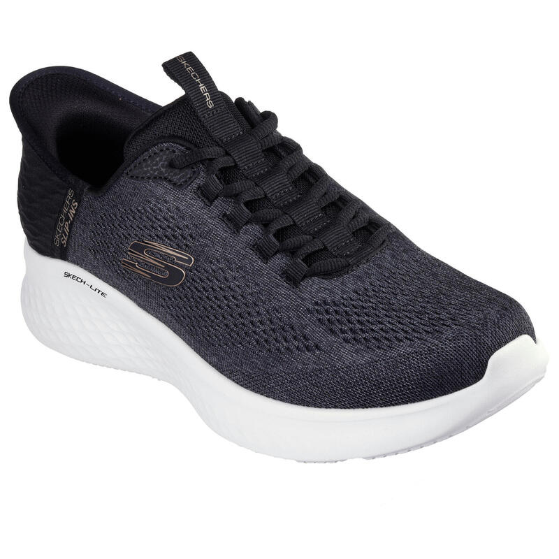 SKECHERS Hombre SKECH-LITE PRO PRIMEBASE Sneakers Negro / Negro / Gris