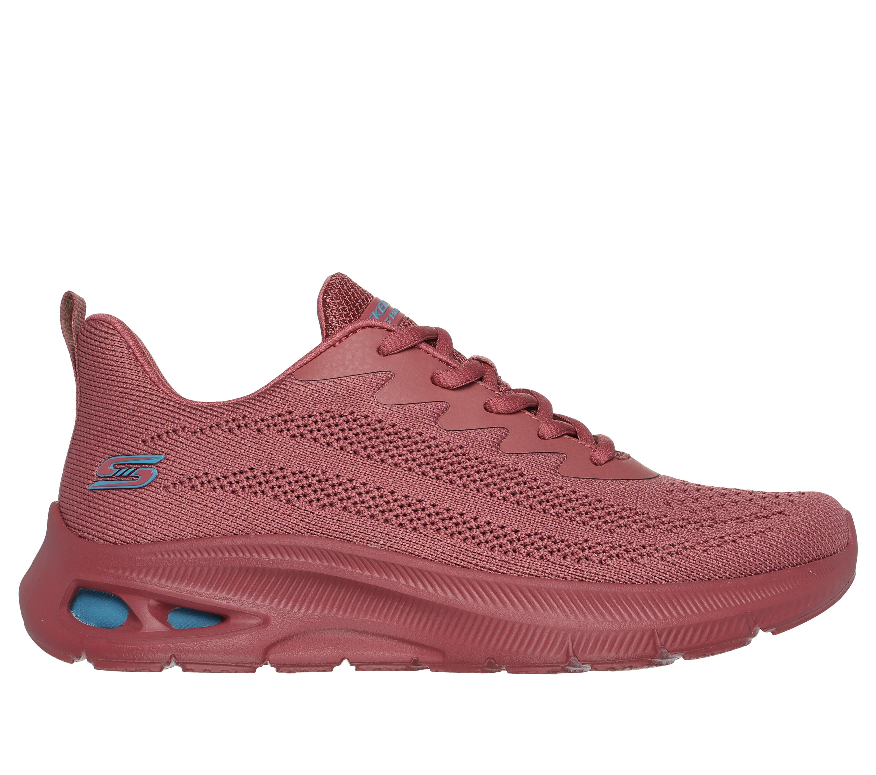 SKECHERS Femme BOBS UNITY SLEEK WAVES Sneakers Rose foncé 5/6