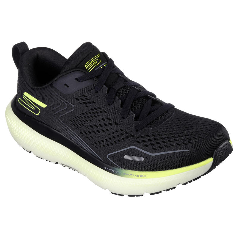 SKECHERS Homme GO RUN RIDE 11 Chaussures de sport de course Noir / Blanc