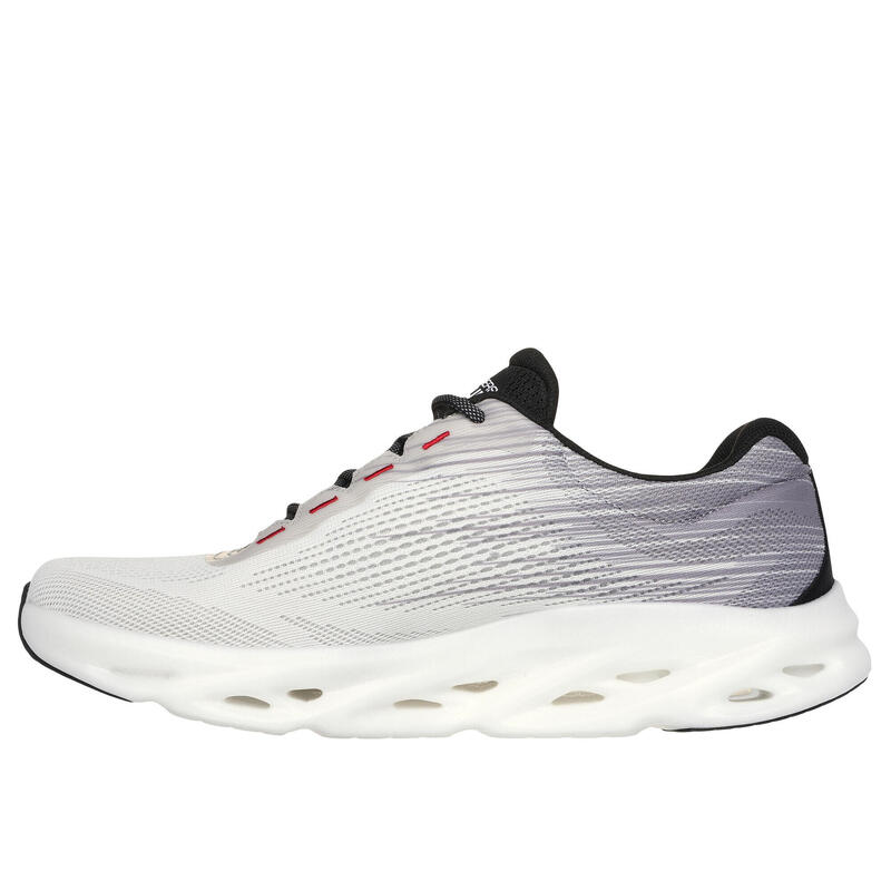 SKECHERS Uomo GO RUN SWIRL TECH SPEED RAPID MOTION Scarpe sportive Bianco