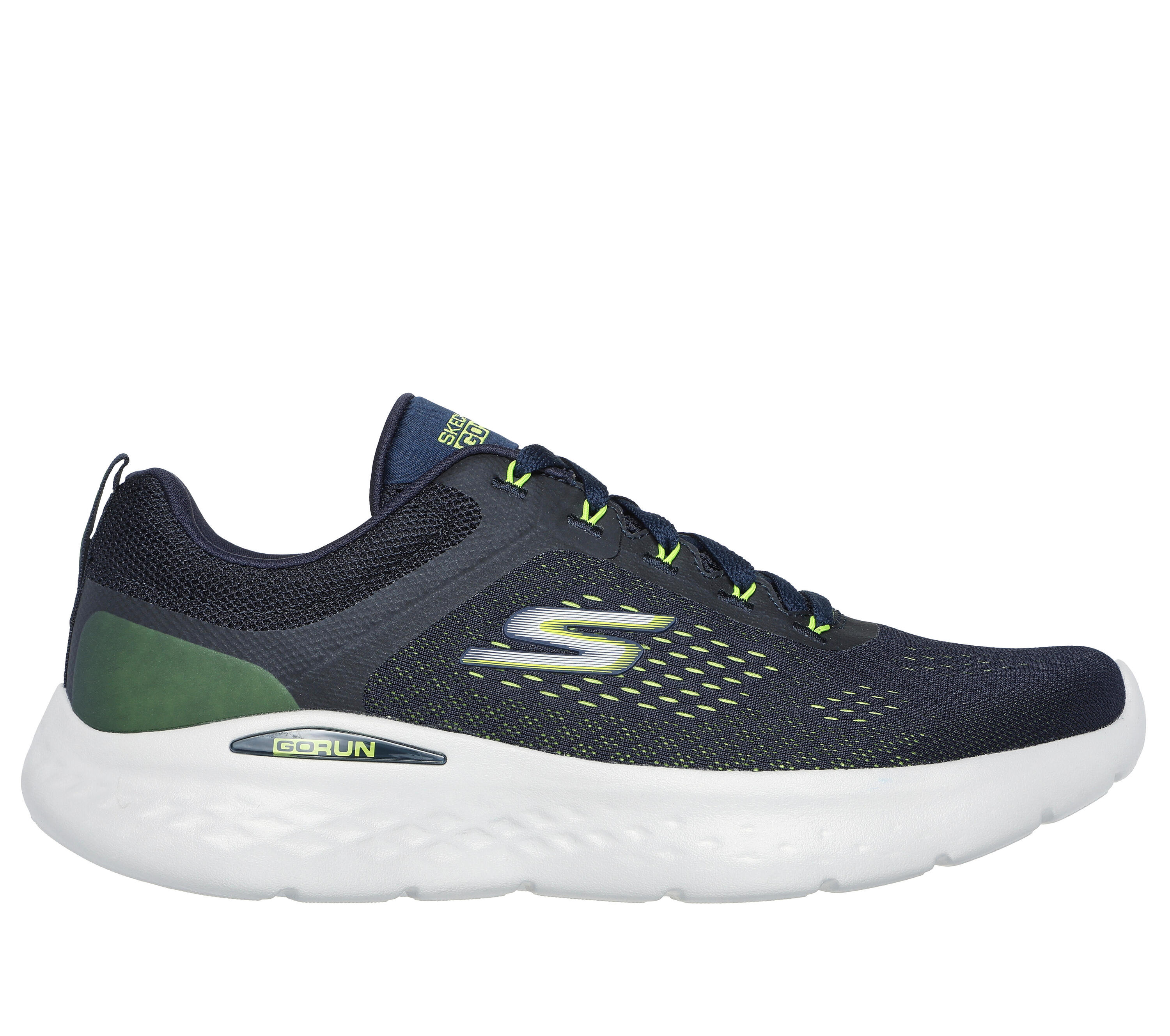 SKECHERS Homme GO RUN LITE Chaussures de sport de course Bleu marine 5/5