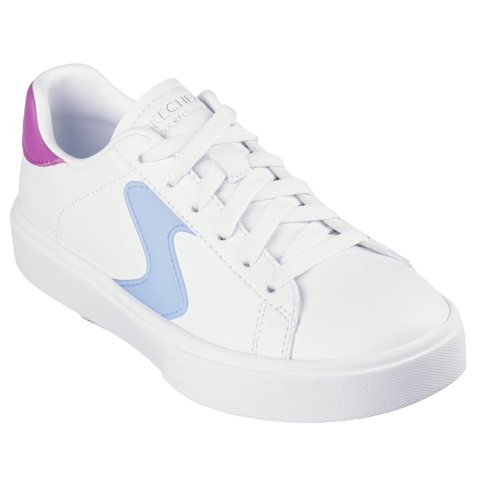 SKECHERS Bambini EDEN LX Sneakers Beige Bianco Porpora