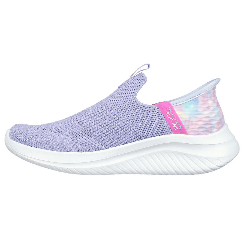 Zapatillas Sneakers Niños Skechers Ultra Flex 3.0 Colory Wild Slip-On morado