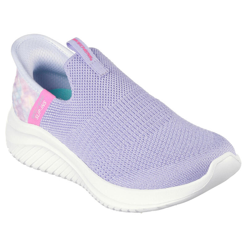 Zapatillas Sneakers Niños Skechers Ultra Flex 3.0 Colory Wild Slip-On morado