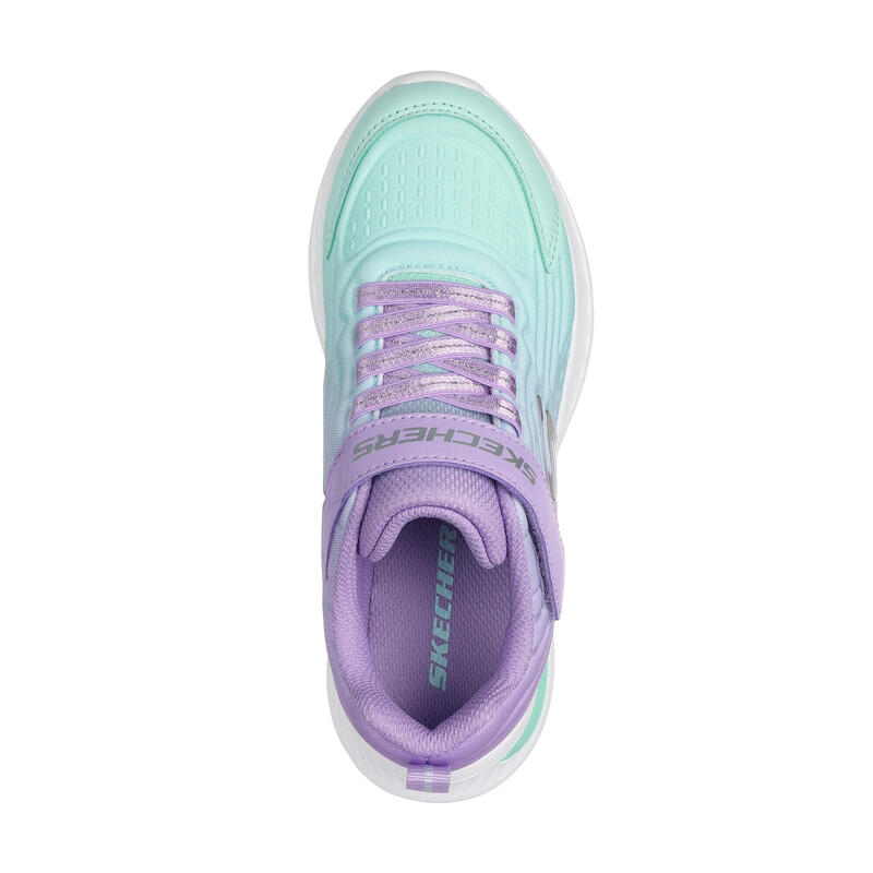 SKECHERS Kinderen JUMPSTERS-TECH Sneakers Lavendel / Lavendel / Turkoois