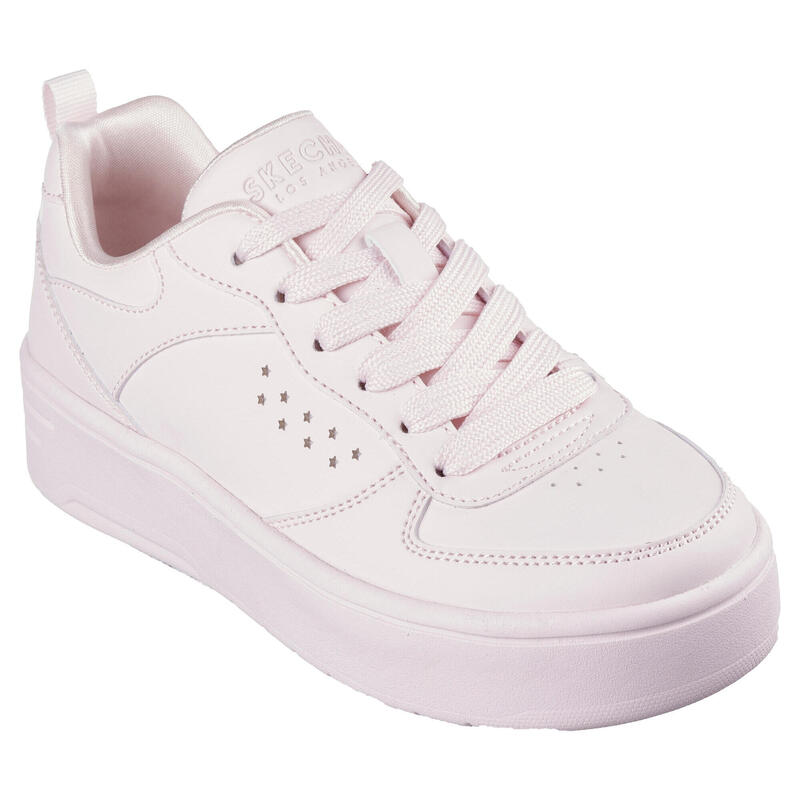 SKECHERS Kinderen COURT HIGH COLOR ZONE Sneakers Lichtroze