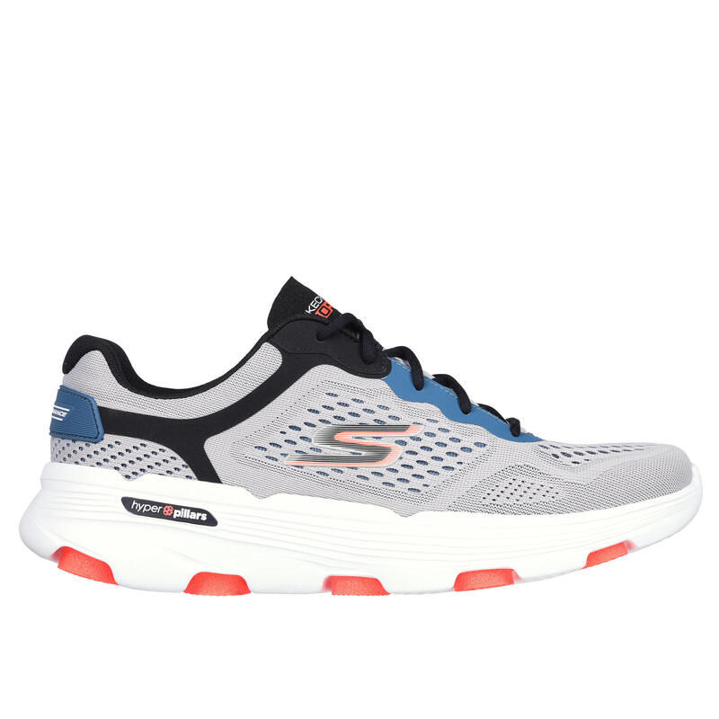 SKECHERS Homme GO RUN 7.0 Chaussures de sport de course Gris Gris / Multicolore