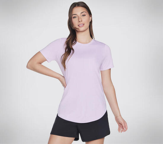 Damen GODRI SWIFT TUNIC TEE T-Shirts/Tanks Violett / Stockrose