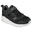 SKECHERS Kinderen UNO LITE ZELTON Sneakers Zwart / Zwart / Wit