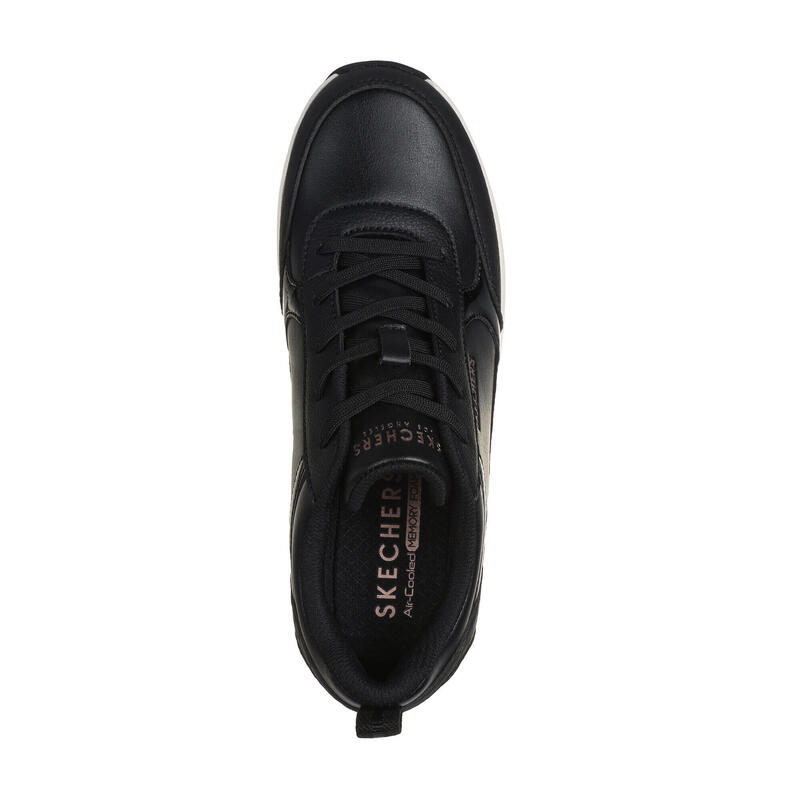 SKECHERS Femme BILLION 2 FINE SHINE Sneakers Noir