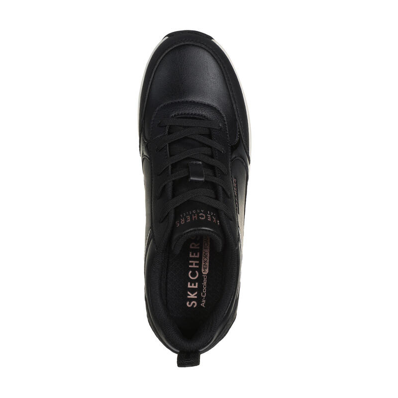 SKECHERS Mujer BILLION 2 FINE SHINE Sneakers Negro