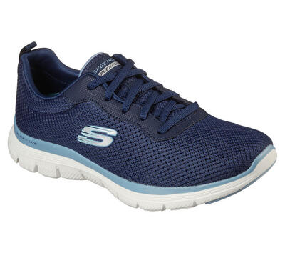 SKECHERS Mujer FLEX APPEAL 4.0 BRILLIANT VIEW Sneakers Negro