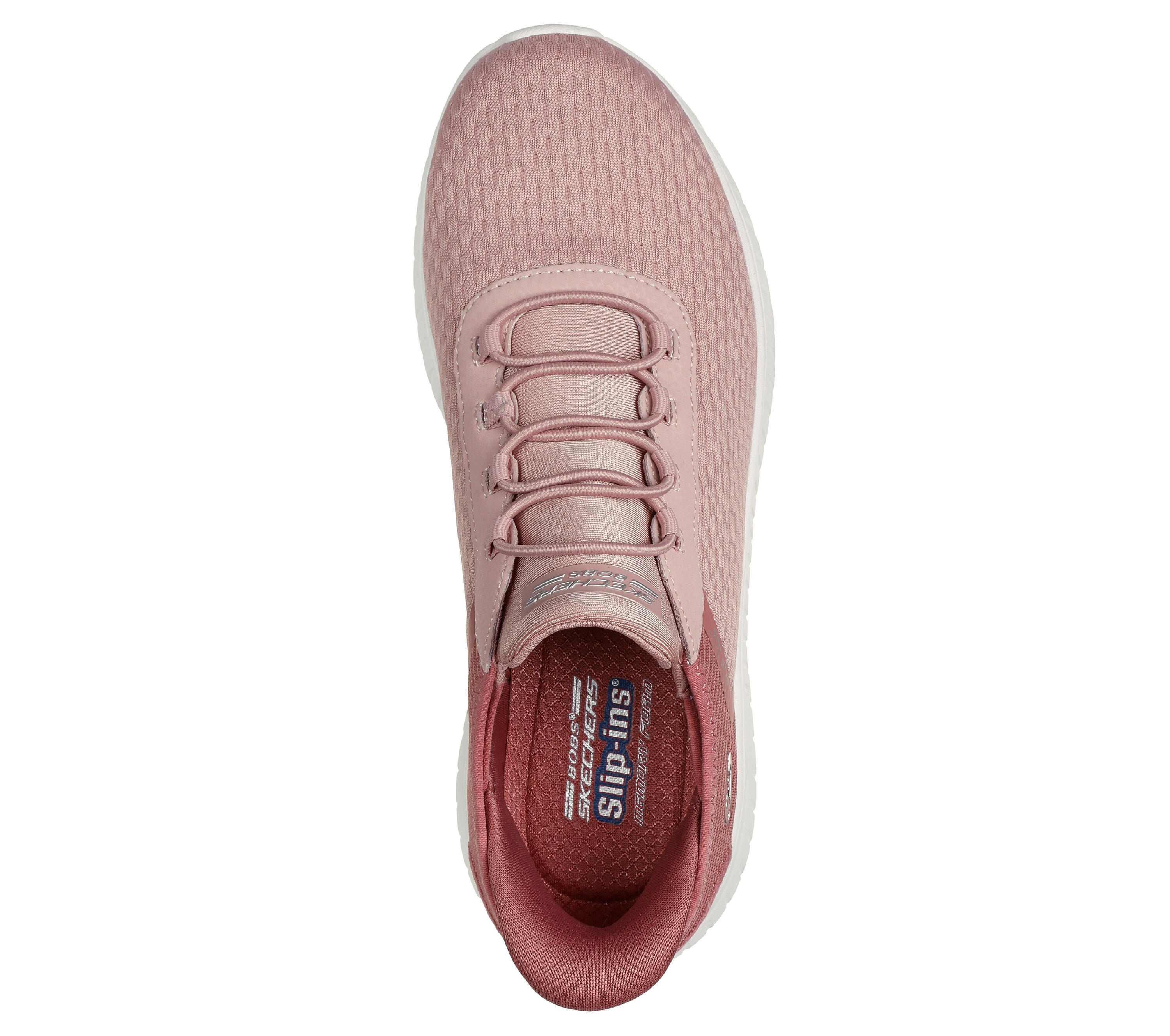 SKECHERS Donna BOBS SQUAD CHAOS IN COLOR Sneakers Rosa antico 2/5