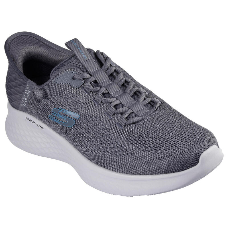 SKECHERS Homme SKECH-LITE PRO PRIMEBASE Sneakers Noir / Gris foncé / Bleu