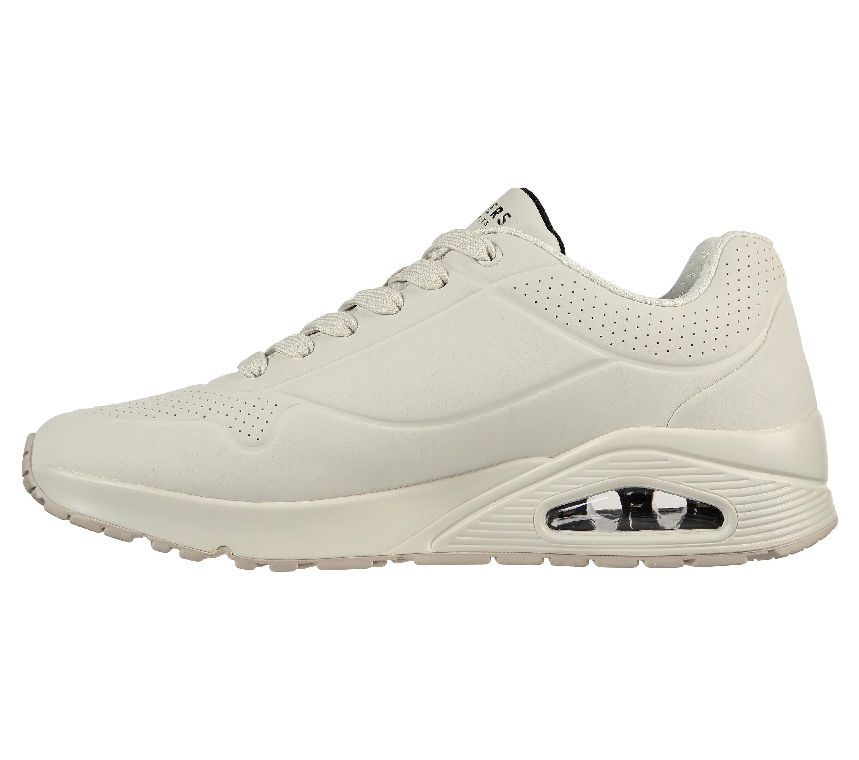 SKECHERS Homme UNO STAND ON AIR Sneakers Blanc 4/5
