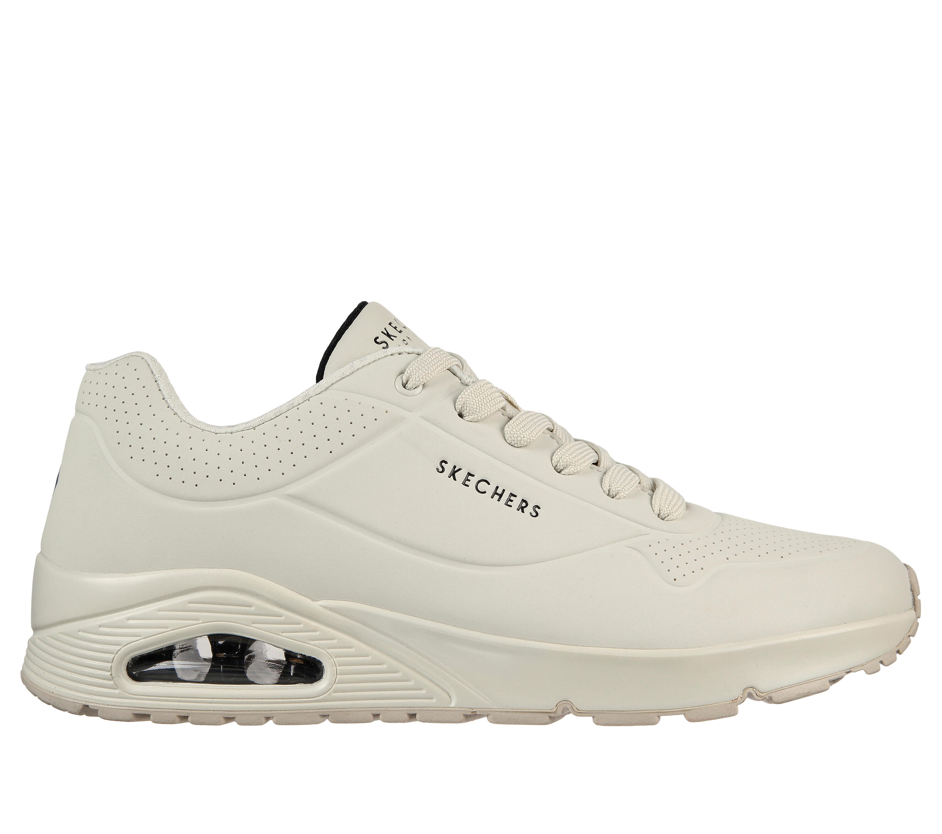 SKECHERS Homme UNO STAND ON AIR Sneakers Blanc 5/5