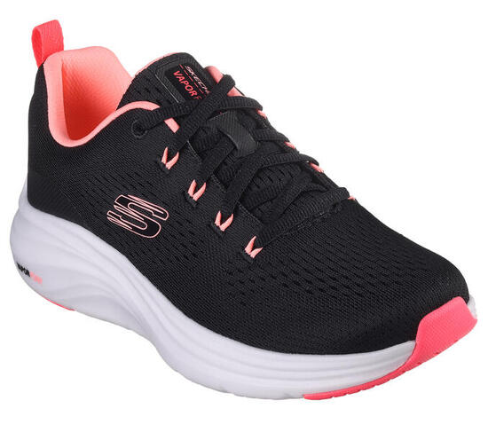 SKECHERS Donna VAPOR FOAM FRESH TREND Sneakers Nero / Rosato Beige